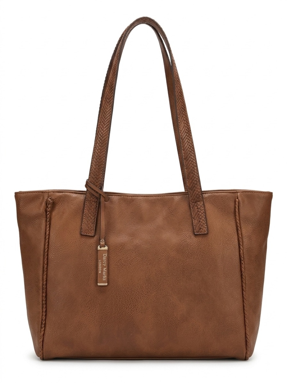 Women’s Brown Darcy Marks London Faux Leather Tote